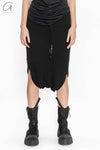 Boris Bidjan Saberi cotton skirt German handmade comfortable WSKIRT 2 F0401T-HEI black